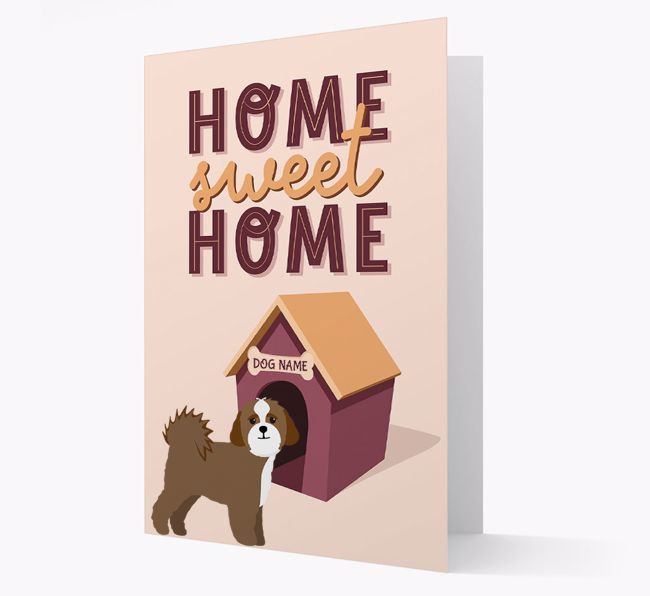 Home Sweet Home: Personalised {breedFullName} Card